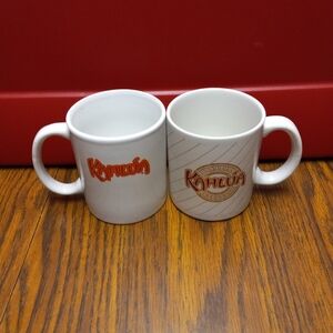 2 Kahlua Ceramic Mugs.
